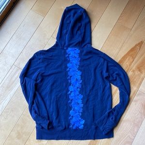 Athleta girl long sleeve hooded tshirt 14